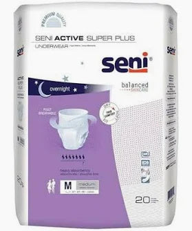ACTIVE SUPER PLUS S-ME20-AP1 Underwear Med 20 Per pack