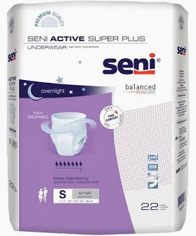 ACTIVE SUPER PLUS S-SM22-AP1 Underwear Small 22 Per pack