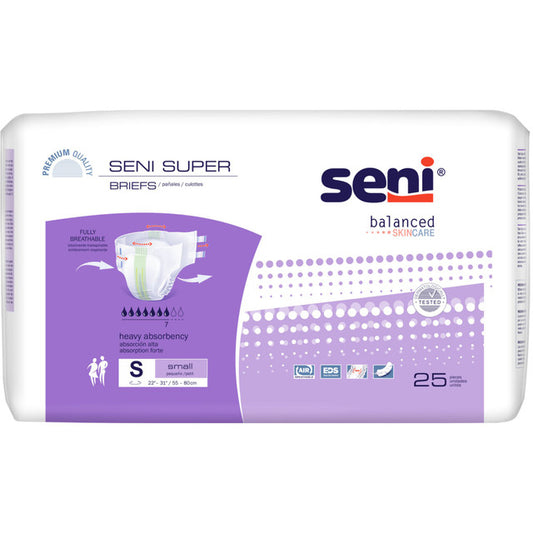 SUPER Briefs Small S-SM25-BS1 (25 Per pack)
