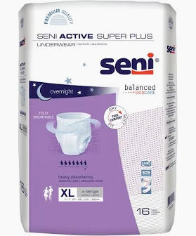 ACTIVE SUPER PLUS S-XL16-AP1 Underwear X-Large 16 Per pack